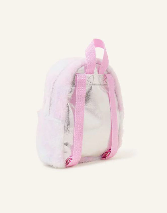 Picture of 3257 GIRLS FLUFFY UNICORN BACKPCK WITH 2 ZIPS